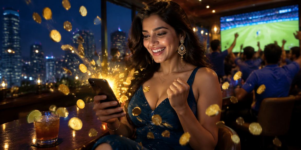 Cricket fans in Pune city enjoying live betting on mobile devices